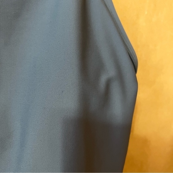 Kortni Jeane | Squared Up Swim Top Bikini High Neck Grey Size L - Picture 6 of 10